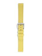 David Yurman Albion Leather Watch Strap In Yellow