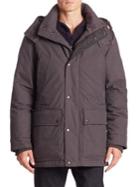 Cole Haan Solid Fleece Jacket