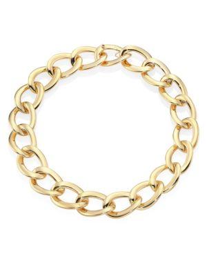 Roberto Coin 18k Yellow Gold Chain Link Necklace