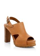 See By Chloe Brooke Leather Platform Sandals