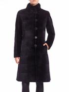 The Fur Salon Reversible Fur-trimmed Velvet Coat