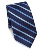 Saks Fifth Avenue Collection Stripe Silk Tie