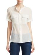 Theory Riley Summer Cotton Button-down