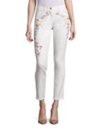 Etro Floral Embroidered Jeans