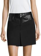 Helmut Lang Garter Mini Skirt