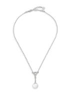 Majorica Exquisite Crystal & Faux-pearl Pendant Necklace