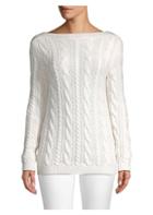 Max Mara Arles Virgin Wool & Cashmere Cable Knit Sweater