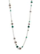 John Hardy Batu Dot Malachite, Green Onyx, Tsavorite & Sterling Silver Sautoir Necklace