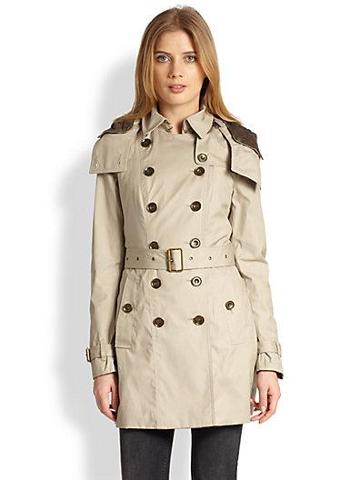 Burberry Brit Cotton Trenchcoat