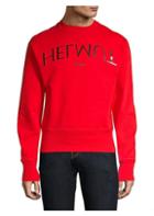 Helmut Lang Logo Hack Crewneck Sweatshirt