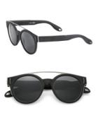 Givenchy 50mm Round Bridge Sunglasses