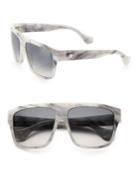 Balenciaga 58mm Acetate Shield Sunglasses