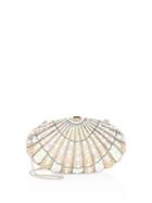 Judith Leiber Couture Shell Crystal Clutch