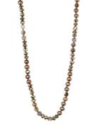 Chan Luu 6mm Dark Champagne Pearl & Sterling Silver Mix Necklace