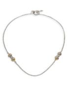 Konstantino Hebe 18k Yellow Gold & Sterling Silver Chain Necklace