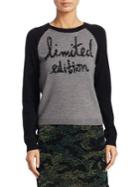 Alice + Olivia Gretta Limited Edition Raglan Sleeve Pullover