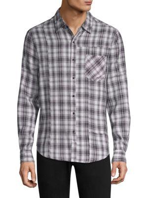 Ovadia & Sons Max Plaid Button-down Shirt