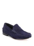 To Boot New York Cromwell Suede Penny Loafers