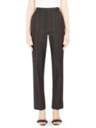 Givenchy Multicolor Pinstripe Wool Trousers