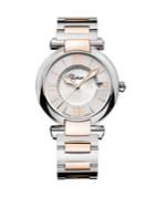 Chopard Imperiale Mother-of-pearl, 18k Rose Gold & Stainless Steel Bracelet Watch