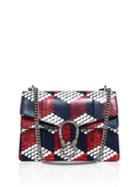 Gucci Dionysus Medium Cube-print Python Shoulder Bag
