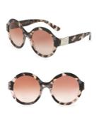 Dolce & Gabbana 53mm Round Sunglasses