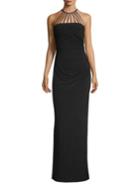 Laundry By Shelli Segal Matte Jersey Gown