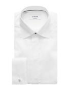 Eton Contemporary-fit Formal Diamond Weave Dress Shirt
