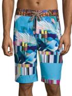 Robert Graham Samarinda Multi-printed Regular-fit Shorts