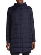Eileen Fisher Cocoon Down Filled Coat