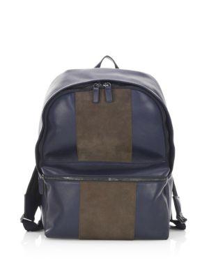 Saks Fifth Avenue Collection Colorblock Leather Backpack