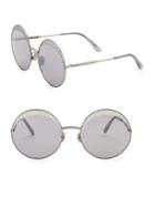 Bottega Veneta 67mm Round Sunglasses