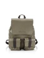 Brunello Cucinelli Glossy Leather Backpack