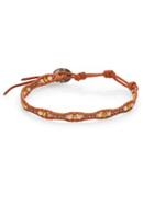 Chan Luu Labradorite & Leather Single Strand Bracelet