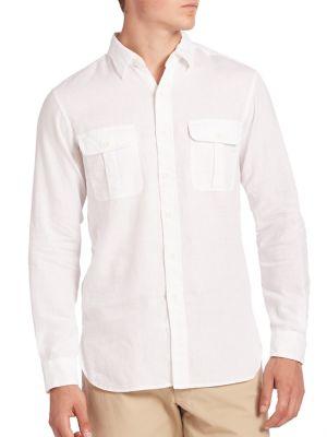 Polo Ralph Lauren Solid Slim-fit Button-down Shirt