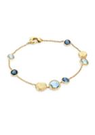 Marco Bicego 18k Yellow Gold & Topaz Station Bracelet