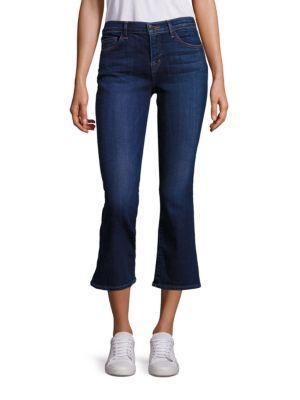 J Brand Selena Cropped Bootcut Jeans