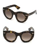 Tom Ford Marcella 48mm Thick Cat-eye Sunglasses