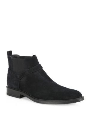 Tod's Harness Suede Chelsea Boots