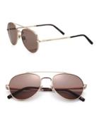 Montblanc Round Aviator Sunglasses