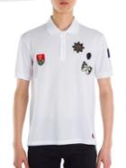 Alexander Mcqueen Embroidered Patch Polo