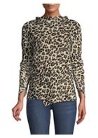 Generation Love Asymmetric Leopard Sweater