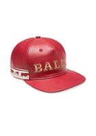 Bally Animal Leather Baseball Cap