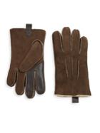 Ugg Contrast Shearling Gloves