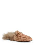 Gucci Princetown Slipper With Fur