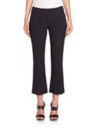 Michael Kors Collection Cropped Cashmere-blend Flared Pants