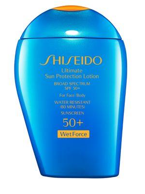 Shiseido Ultimate Sun Protection Lotion Spf 50+ Wetforce/3.3 Oz.