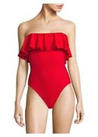 Milly One-piece Ruffle Swimsuit