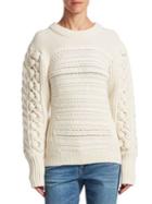 Burberry Ribbed Wool-blend Sweater
