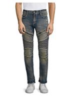 True Religion Rocco Moto Combat Slim-fit Jeans